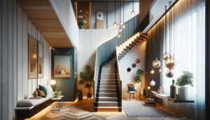 Scaling Up Style: Tips For Decorating And Designing Narrow Staircases